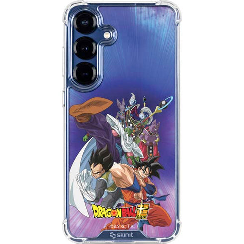 Dragon Ball Super Group Galaxy S25 Clear Case