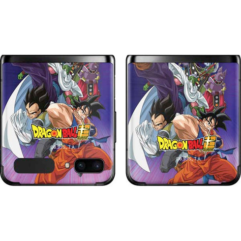 Dragon Ball Super Group Galaxy Z Flip Skin