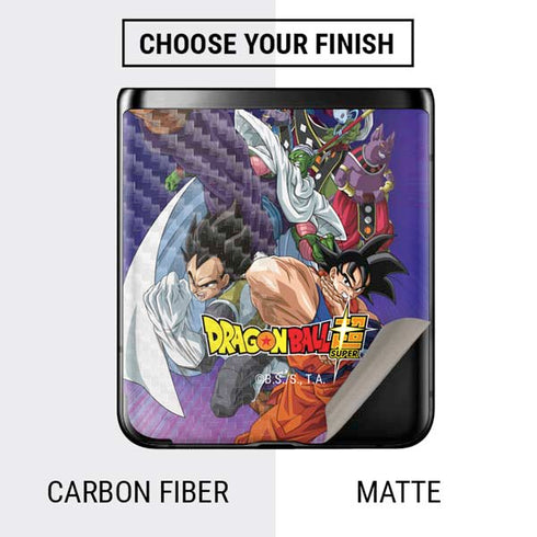 Dragon Ball Super Group Galaxy Z Flip Skin