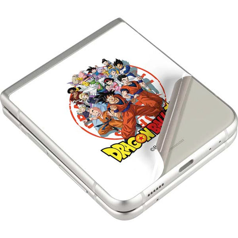 Dragon Ball Super Group Galaxy Z Flip4 5G Skin
