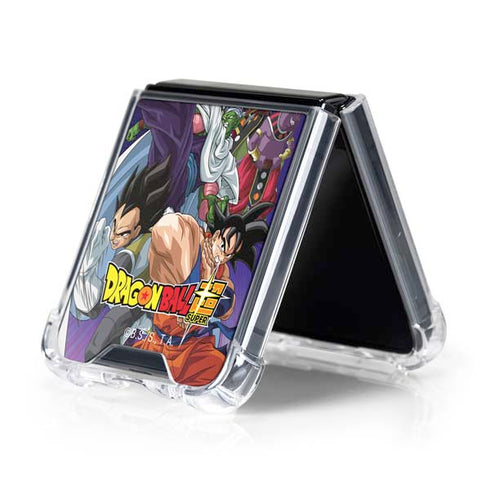 Dragon Ball Super Group Galaxy Z Flip5 5G Clear Case