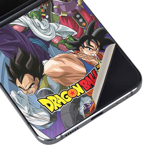 Dragon Ball Super Group Galaxy Z Flip5 5G Skin