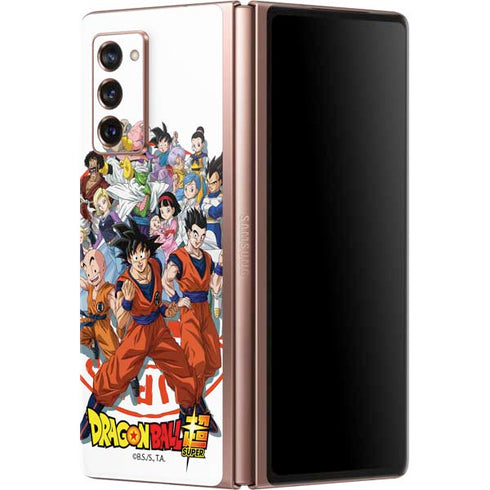 Dragon Ball Super Group Galaxy Z Fold2 5G Skin
