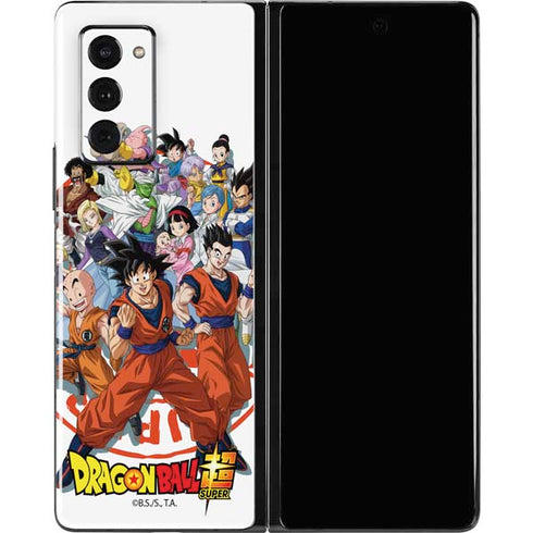 Dragon Ball Super Group Galaxy Z Fold2 5G Skin