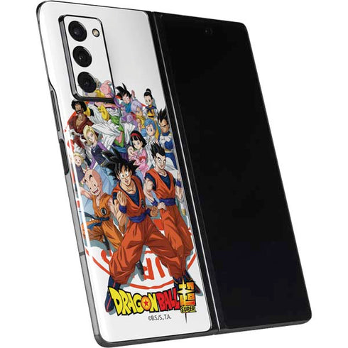 Dragon Ball Super Group Galaxy Z Fold2 5G Skin