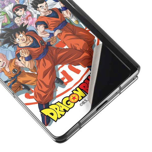 Dragon Ball Super Group Galaxy Z Fold2 5G Skin