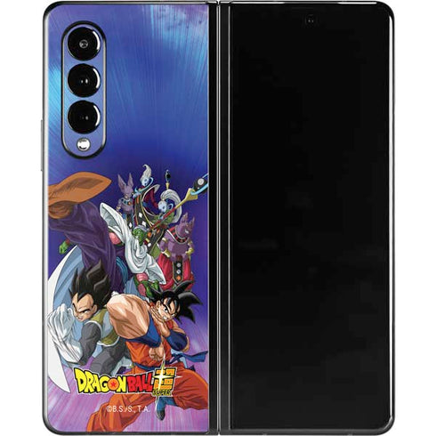 Dragon Ball Super Group Galaxy Z Fold3 5G Skin