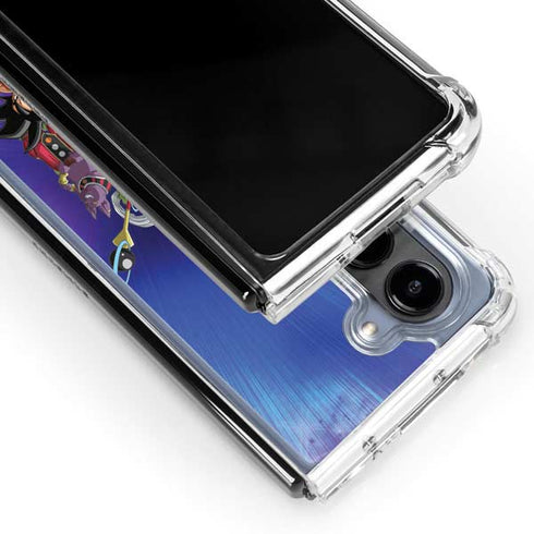 Dragon Ball Super Group Galaxy Z Fold5 5G Clear Case