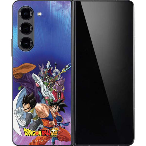 Dragon Ball Super Group Galaxy Z Fold5 5G Skin