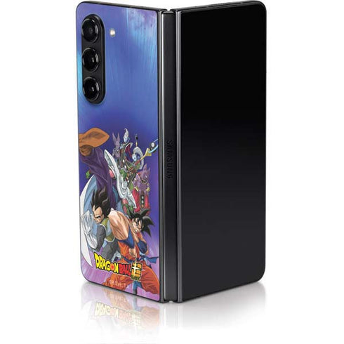 Dragon Ball Super Group Galaxy Z Fold5 5G Skin