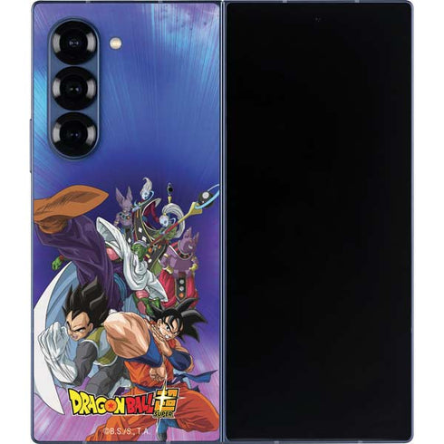 Dragon Ball Super Group Galaxy Z Fold6 Skin