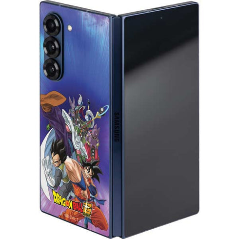 Dragon Ball Super Group Galaxy Z Fold6 Skin