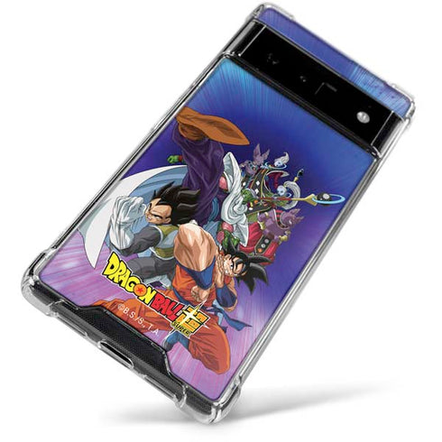 Dragon Ball Super Group Google Pixel 6 Clear Case