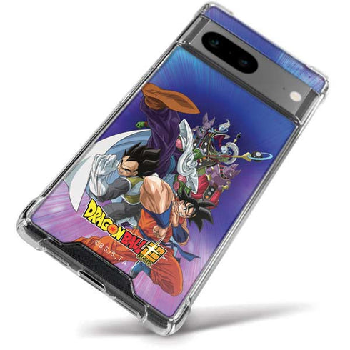 Dragon Ball Super Group Google Pixel 8 Clear Case