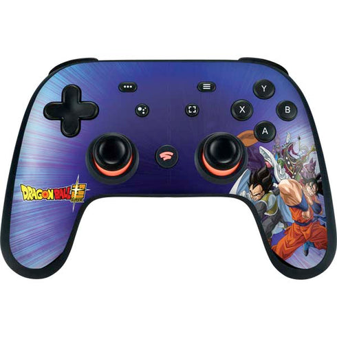 Dragon Ball Super Group Google Stadia Controller Skin