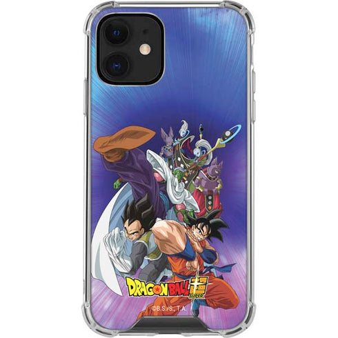 Dragon Ball Super Group iPhone 12 Clear Case