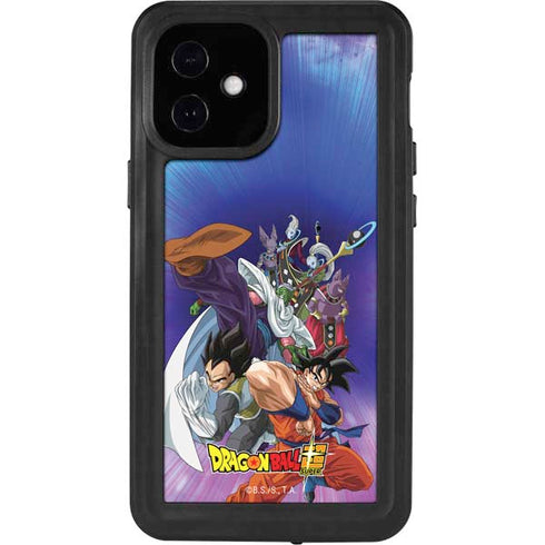Dragon Ball Super Group iPhone 12 Mini Waterproof Case