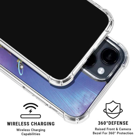 Dragon Ball Super Group iPhone 14 Plus Clear Case