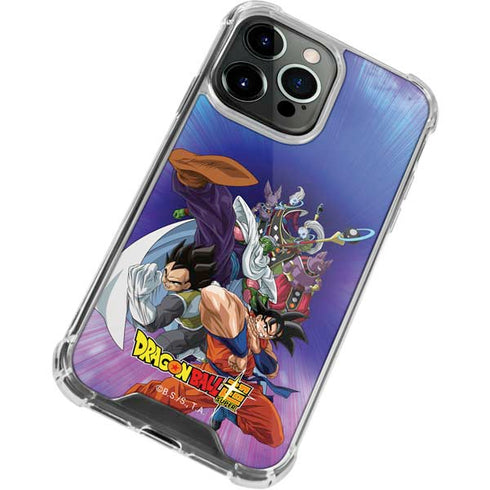 Dragon Ball Super Group iPhone 14 Pro Clear Case