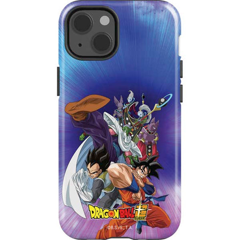 Dragon Ball Super Group iPhone 15 Plus Impact Case