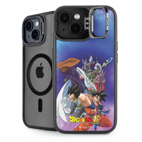 Dragon Ball Super Group iPhone 15 Plus Kickstand Case