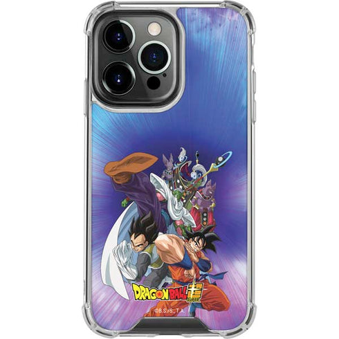 Dragon Ball Super Group iPhone 15 Pro Clear Case