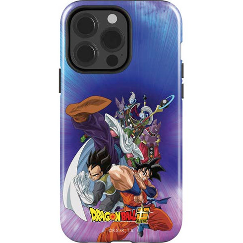 Dragon Ball Super Group iPhone 15 Pro Impact Case