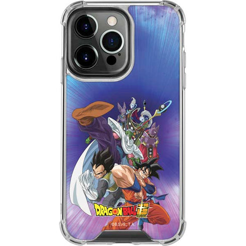 Dragon Ball Super Group iPhone 15 Pro Max Clear Case