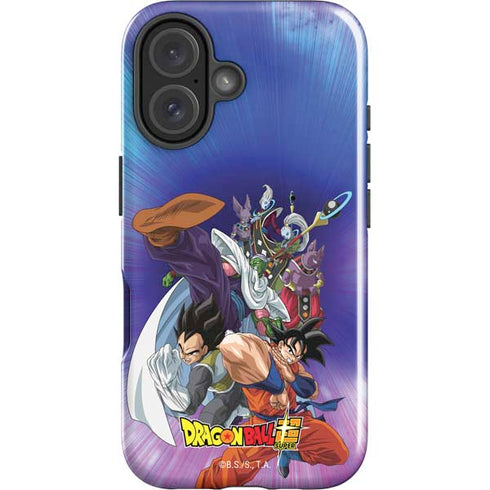 Dragon Ball Super Group iPhone 16 Plus Impact Case