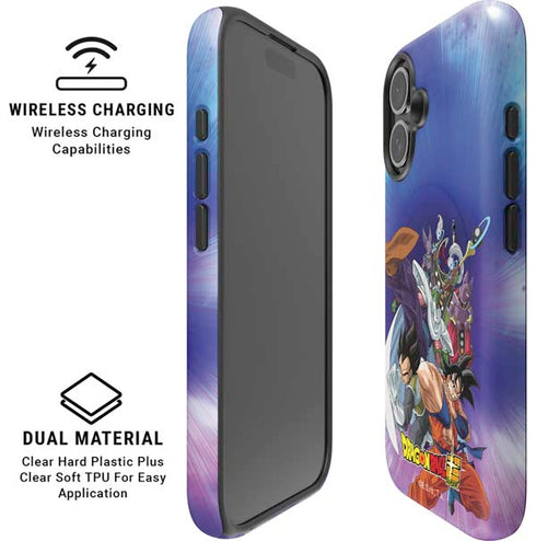 Dragon Ball Super Group iPhone 16 Plus Magsafe Impact Case