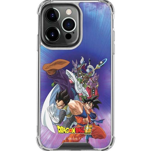 Dragon Ball Super Group iPhone 16 Pro Max Clear Case