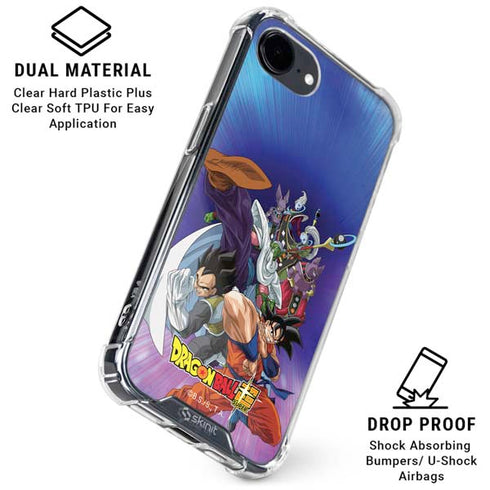 Dragon Ball Super Group iPhone 16e Clear Case