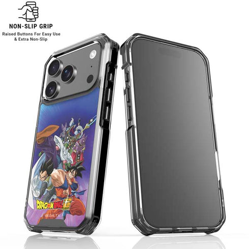 Dragon Ball Super Group iPhone 18 Pro Clear Case