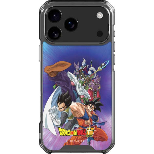 Dragon Ball Super Group iPhone 18 Pro Max Clear Case