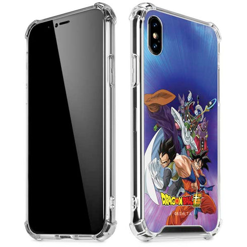 Dragon Ball Super Group iPhone XS Max Clear Case