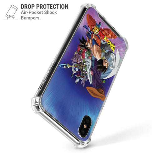 Dragon Ball Super Group iPhone XS Max Clear Case