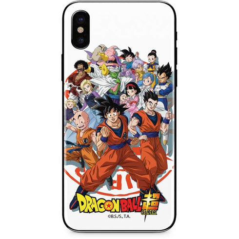 Dragon Ball Super Group iPhone XS Skin