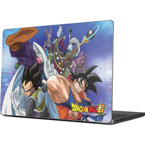 Dragon Ball Super Group Apple MacBook Pro 14-inch Skin