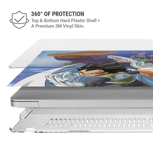 Dragon Ball Super Group MacBook Cases