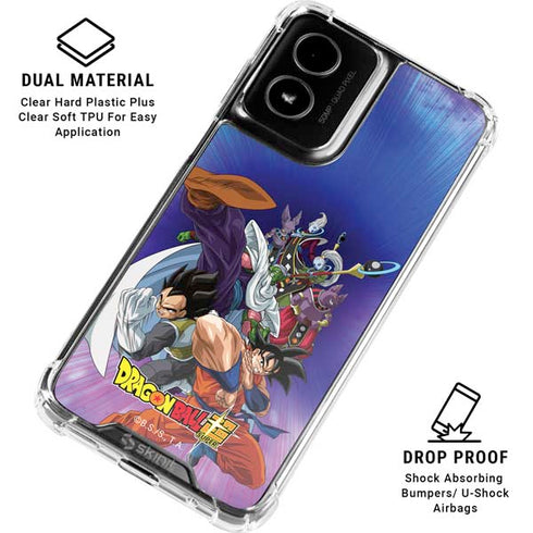 Dragon Ball Super Group Moto G Power 5G (2024) Clear Case
