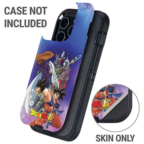 Dragon Ball Super Group Otterbox Defender iPhone Skin