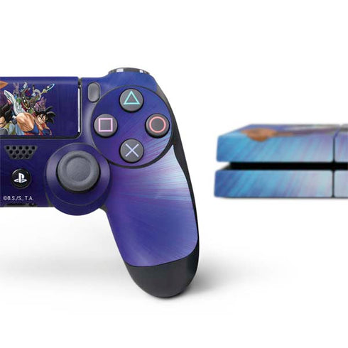 Dragon Ball Super Group PS4 Console and Controller Bundle Skin