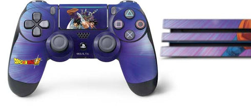 Dragon Ball Super Group PS4 Pro Bundle Skin