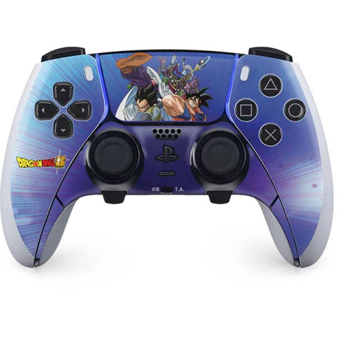 Dragon Ball Super Group PS5 DualSense Edge Pro Controller Skin