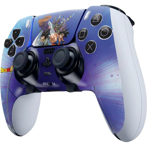 Dragon Ball Super Group PS5 DualSense Edge Pro Controller Skin