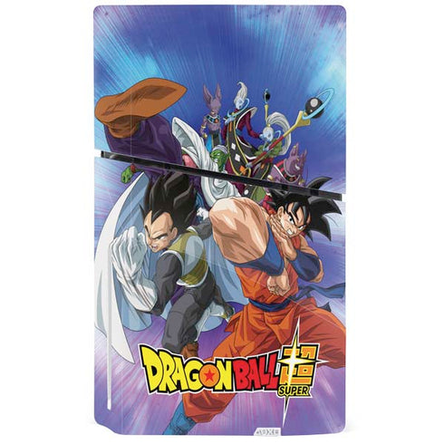 Dragon Ball Super Group PS5 Slim Disk Console Skin