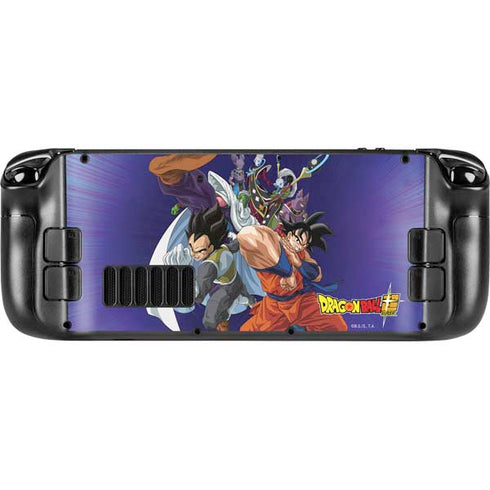 Dragon Ball Super Group Steam Deck Handheld Gaming Computer OLED Skin