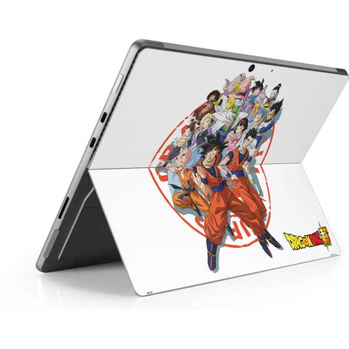 Dragon Ball Super Group Surface Pro 8 Skin