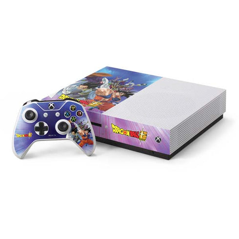 Dragon Ball Super Group Xbox One S Console and Controller Bundle Skin