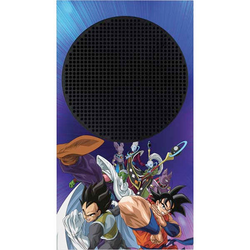 Dragon Ball Super Group Xbox Series S Console Skin